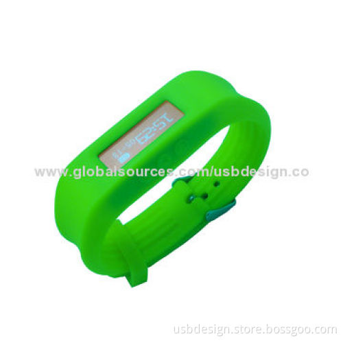 Colorful Bluetooth Wristband with Sleep Monitor and Pedometer
